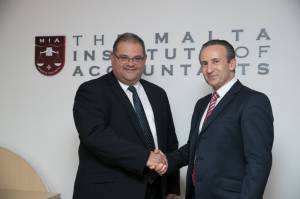 Changeover of President for the Malta Institute of Accountants following the Annual General Meeting