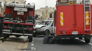 Three hospitalised after Ghajnsielem accident