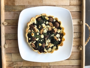 Caramelised Onion and Goats Cheese Tart