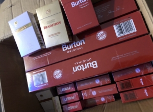 1,700 contraband cigarettes seized by Customs