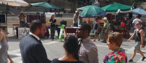Updated | Aggressor in tears as racial assault victim extends hand of friendship in court