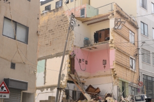 In Malta buildings had to collapse before governments took action