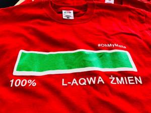 Wear it out: #OhMyMalta has been totally co-opted by Labour for 1 May