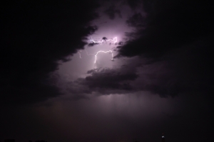 Summer has ended, the weather says so... photos of Sunday’s lightning flashes