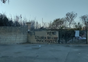 Majjistral rangers targeted with threatening graffiti for doing their job