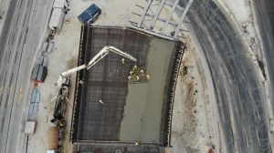 All-night works use 277 tonnes of concrete for Marsa flyover deck