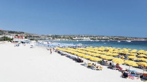 As nature claims Ghadira beach, sunbed concessions may be too big