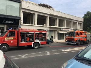 Fire at Lambretta showroom in Pieta