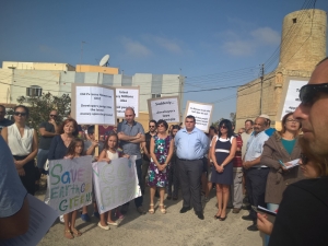 Environmentalists protest against Naxxar ODZ home for elderly