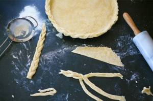 Flaky shortcrust pastry