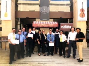 Top Caffé Mauro barista delivers coffee masterclass