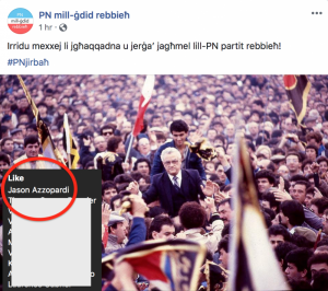 Jason Azzopardi endorses FB post calling for ‘new leader to unite party’