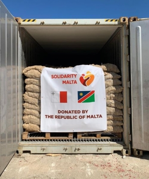 Maltese potatoes to help 500,000 in drought-stricken Namibia