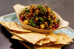 Caribbean-inspired potato curry
