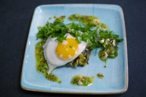 Leftover potato cakes