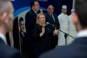 President visits ITS students preparing figolli in aid of Malta Community Chest Fund Foundation