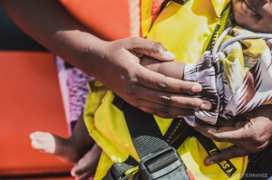 Three-month-old baby among rescued migrants