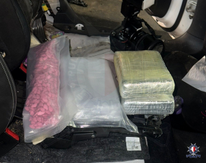 Two caught smuggling kilos of cocaine, cannabis and ecstasy from Sicily