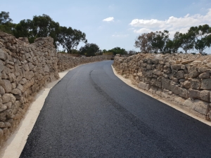 10 kilometres of new roads in rural areas completed since May