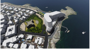 Proposed Jerma high-rise to include 166 apartments and 250 hotel rooms