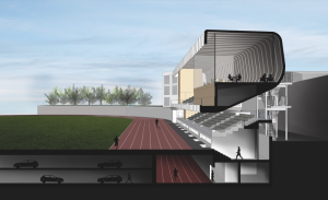 New university sports complex will include carpark for 900 vehicles