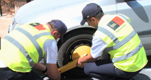 More than 1,000 cars with foreign registrations clamped in 2018