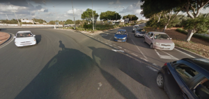 Elderly cyclist grievously injured after being hit by van
