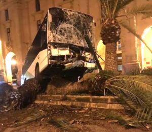 Driver suspended following Floriana bus crash