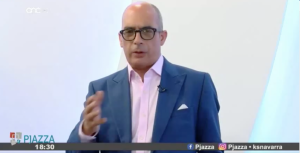 Pjazza presenter says reserved parking spot recommended for police protection