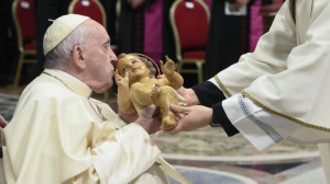 Pope condemns greed and hunger for power in Christmas eve homily
