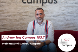 Andrew Azzopardi’s radio show moves to Campus 103.7