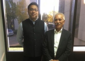 Shiv Nair meets Kiribati president, reiterates commitment to Blue Ocean Charter