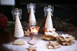 Christmas shortbread cookies
