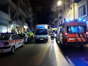 Residents evacuated after fire breaks out in Gzira apartment, one hospitalised