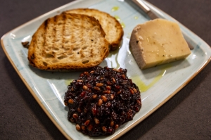 Strawberry and pine nut chutney