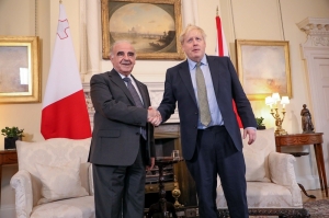 George Vella and Boris Johnson discuss UK-Malta relations following Brexit