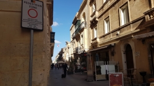 Nine Valletta squares and several streets are pedestrianised