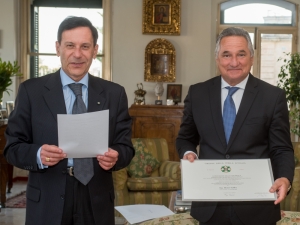 Virtù Ferries managing director conferred with Italian knighthood