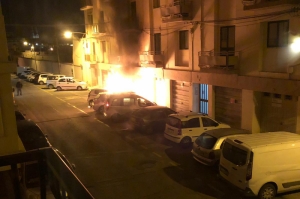 Car ablaze in Hamrun following 'big explosion'