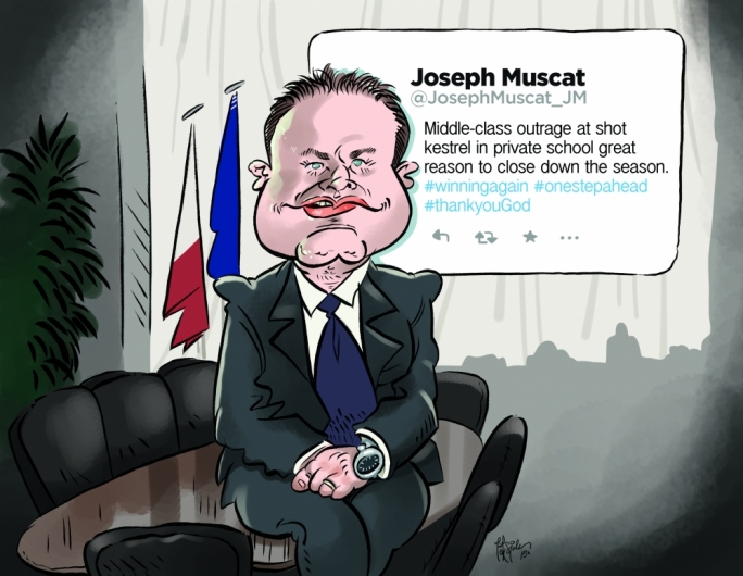 Cartoon by Mark Scicluna