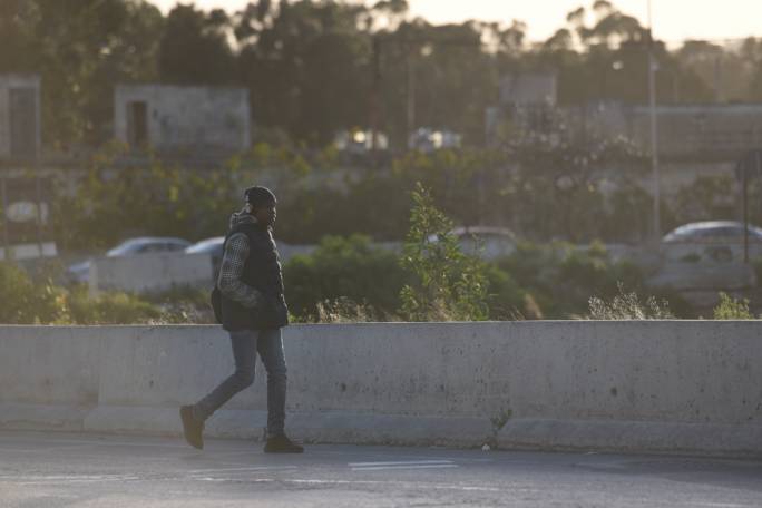 Off to work: towns like Marsa, which host an open centre for migrants and asylum seekers, are usually first choice for migrant workers to settle down. Although community leaders report problems of anti-social behaviour, criminality is not necessarily linked to foreigners