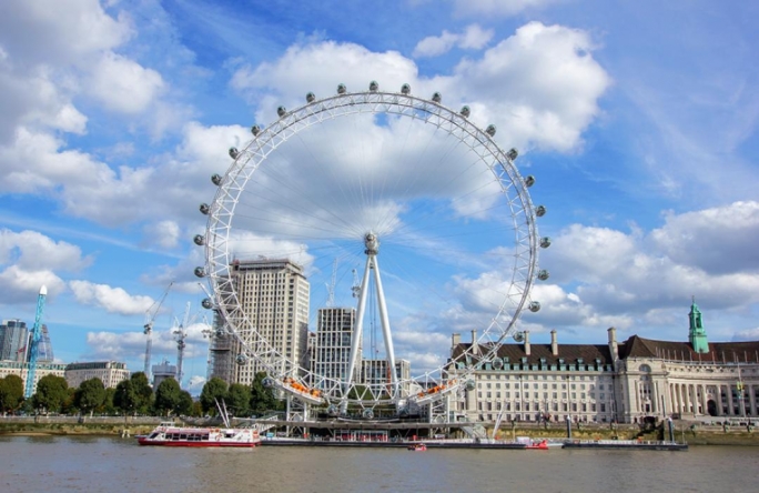 The London Eye is a defining attraction for the UK’s capital city