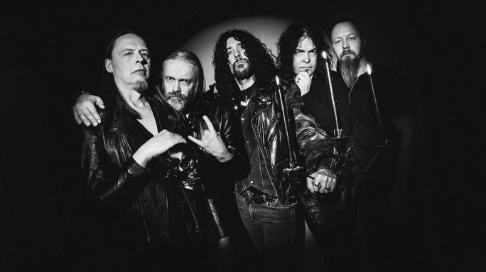Four core members of the Swedish band, Candlemass, from the 80s, are still part of the band today