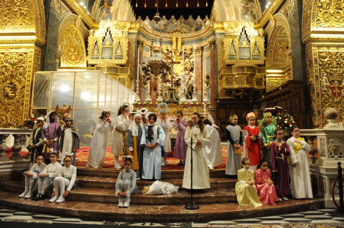 Midnight mass may contribute to a sense of community, which generates happiness