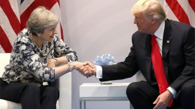 Trump's official London trip pushed back until 2018 Trump's official London trip pushed back until 2018
