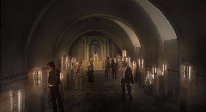 Artist's impression of the Silver Vaults
