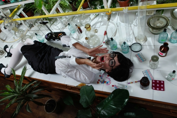 Ira Melkonyan in The Pill. Photo by Lizal Koval.