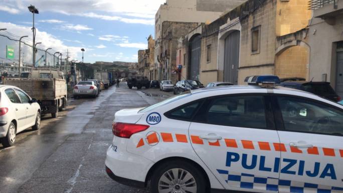 Heightened police and army activity in the Marsa harbour area