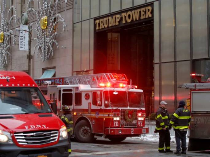Fire reported at Trump Tower Fire reported at Trump Tower