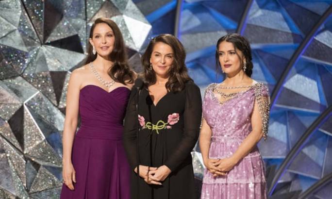 Ashley Judd, Annabella Sciorra and Salma Hayek